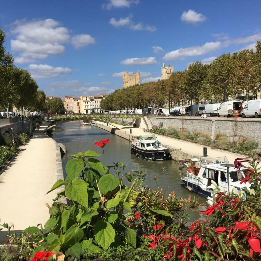 Aux 4 Fontaines Lejlighed Narbonne Eksteriør billede