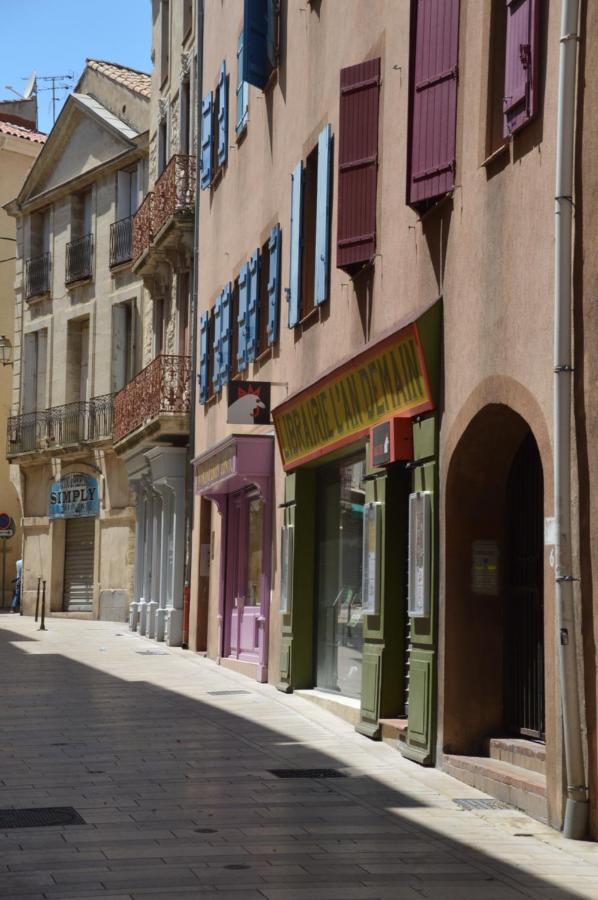 Aux 4 Fontaines Lejlighed Narbonne Eksteriør billede
