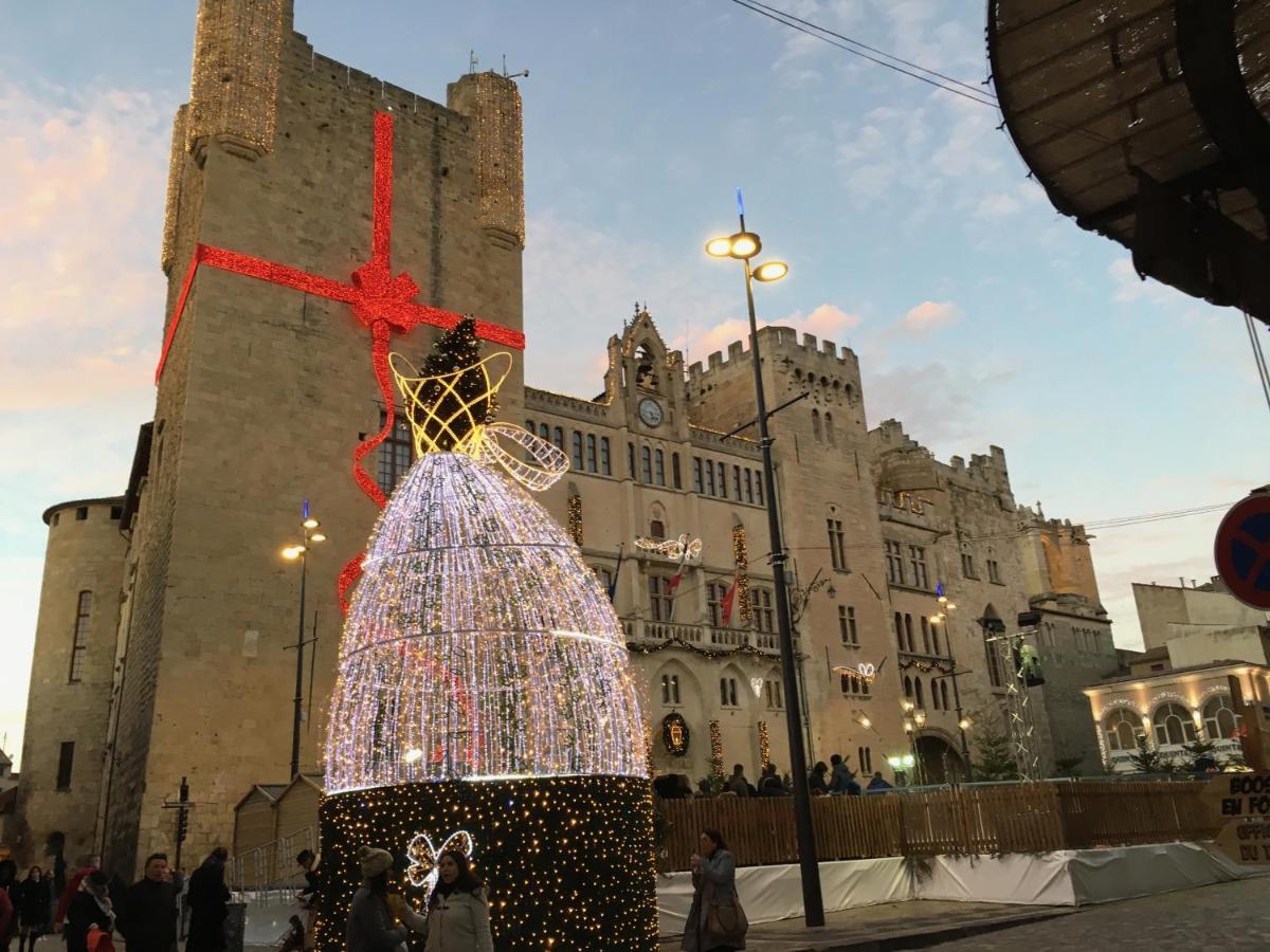 Aux 4 Fontaines Lejlighed Narbonne Eksteriør billede